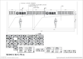 知名家具集团专卖店装修施工图