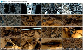 诡异慢视频背景魔术表演LED