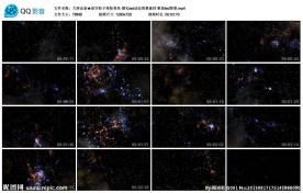 星空粒子美轮美奂婚礼led背景