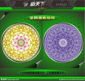 别墅教堂圆形图案