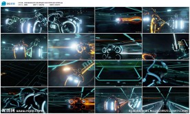 极速赛车动画酒吧VJ背景素材