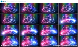 光影心心相印婚庆婚礼led视频