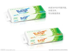 自然生活卫生纸包装