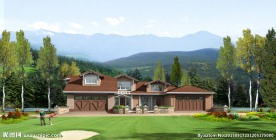 欧式建筑效果图