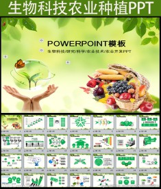 水果蔬菜农业种植生物科技PPT