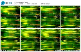 螺旋旋转绿色线条舞台演出LED