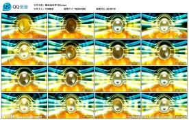 螺旋旋转类旋转珠子LED背景