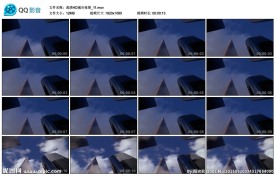 高楼大厦繁华都市夜景LED背景