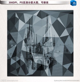 复古水晶装饰画