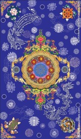 藏式装饰画 金顶壁画