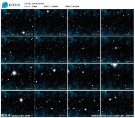 星光星空舞台演出背景舞蹈LED