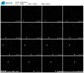 星光星空星星闪烁LED背景