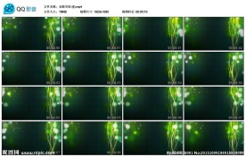 绿色花纹婚礼背景 舞台演出背景