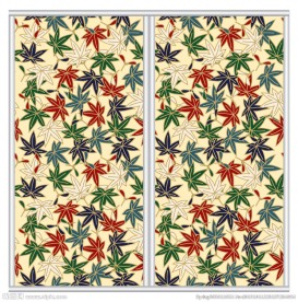 叶子花纹