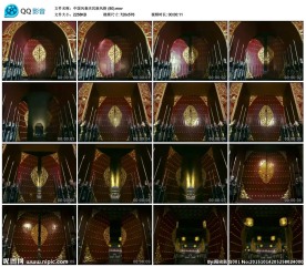 大红门古代宫门影视素材背景