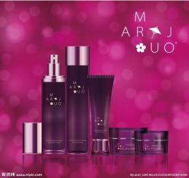 化妆品瓶器效果图