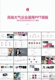 商业计划书企业宣传PPT模板