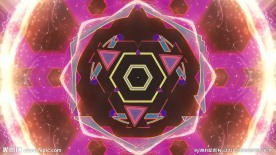 超赞花纹变化光线放大动感led