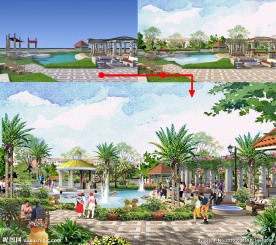 模型手绘风格效果图psd