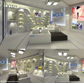 专卖店展厅设计效果图图片