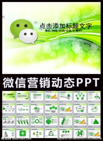 微信营销方案公众平台培训PPT
