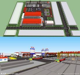 混凝土搅拌站拌和站钢筋场制梁场