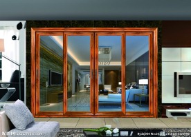移门 图册 室内效果铝合金门