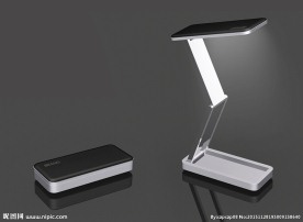 LED折叠台灯模型