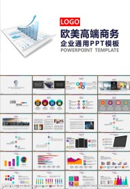公司企业介绍工作汇报PPT模板