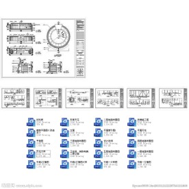 购物中心室内施工图