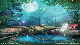 梦幻婚礼婚庆背景浪漫婚礼背景L