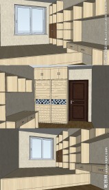 榻榻米草图大师SU模型室内装修