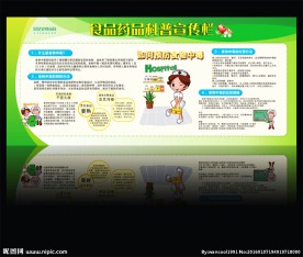 食品药品安全宣传展板