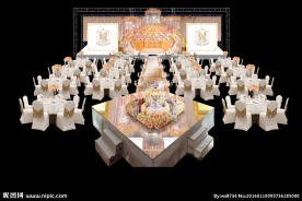 奢华宫廷主题婚礼