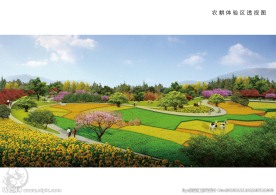 农耕体验区规划效果图