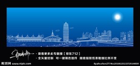 郑东新区全景图