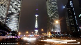 上海东方明珠浦东夜景