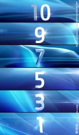 3D金属质感分解组合十秒倒计时