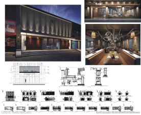 高档拉面馆装修方案