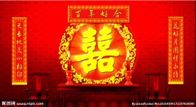 中式婚庆高清拜堂拜天地高端婚庆