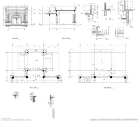酒店餐厅入口建筑