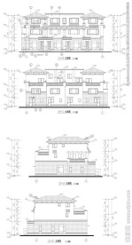 联排住宅建筑图