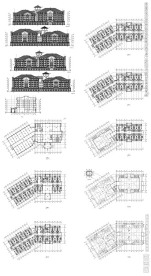 西式酒店建筑施工图