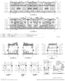 三层洋楼建筑设计图