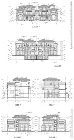 别墅豪宅建筑设计施工图