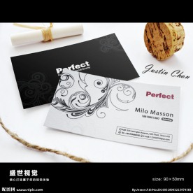欧式高档名片 时尚名片设计