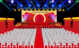 民俗文化节舞美