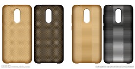 简洁几何图案镭雕手机壳