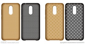 几何图案镭雕手机壳