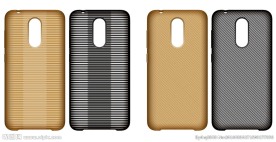 几何线条镭雕图案手机壳